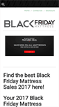 Mobile Screenshot of blackfridaymattress.org
